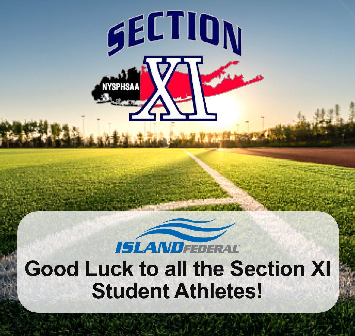 Good luck to all the <a href="/SectXISuffolk/">SectionXI</a> student-athletes this year.

Island is proud to partner with Section XI to offer two scholar-athlete scholarships awarded to graduating seniors who embody athletic success, academic excellence, and a demonstration of improving the LI community.