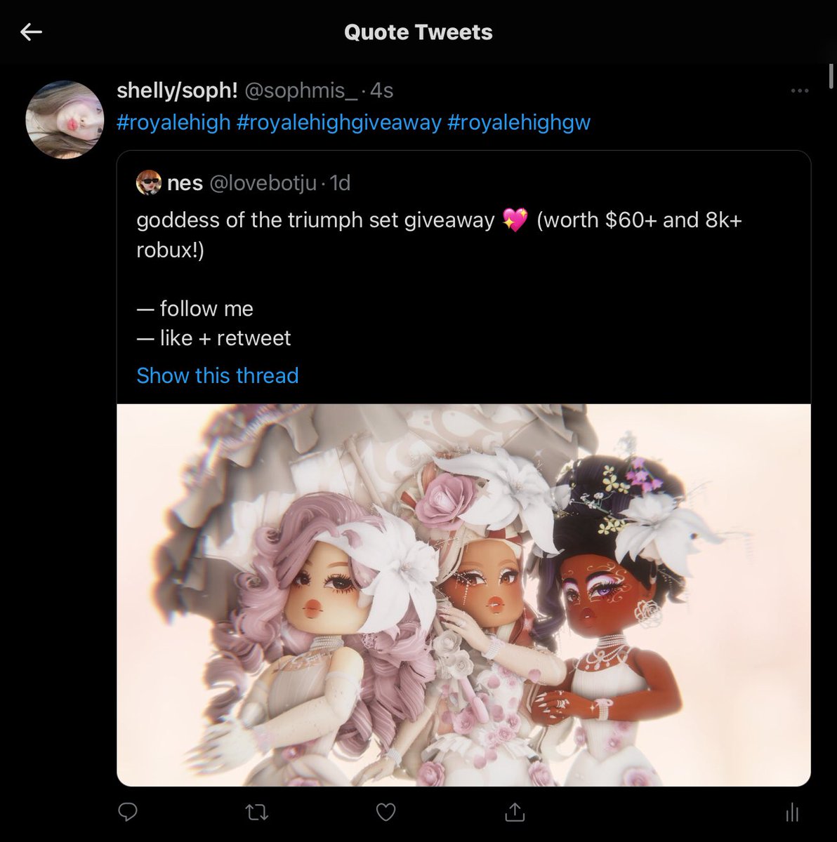 sophmis_'s tweet photo. @lovebotju Done!! Did all extras too! @ryvjam + @eveintheland https://t.co/zgPLA4Ictf