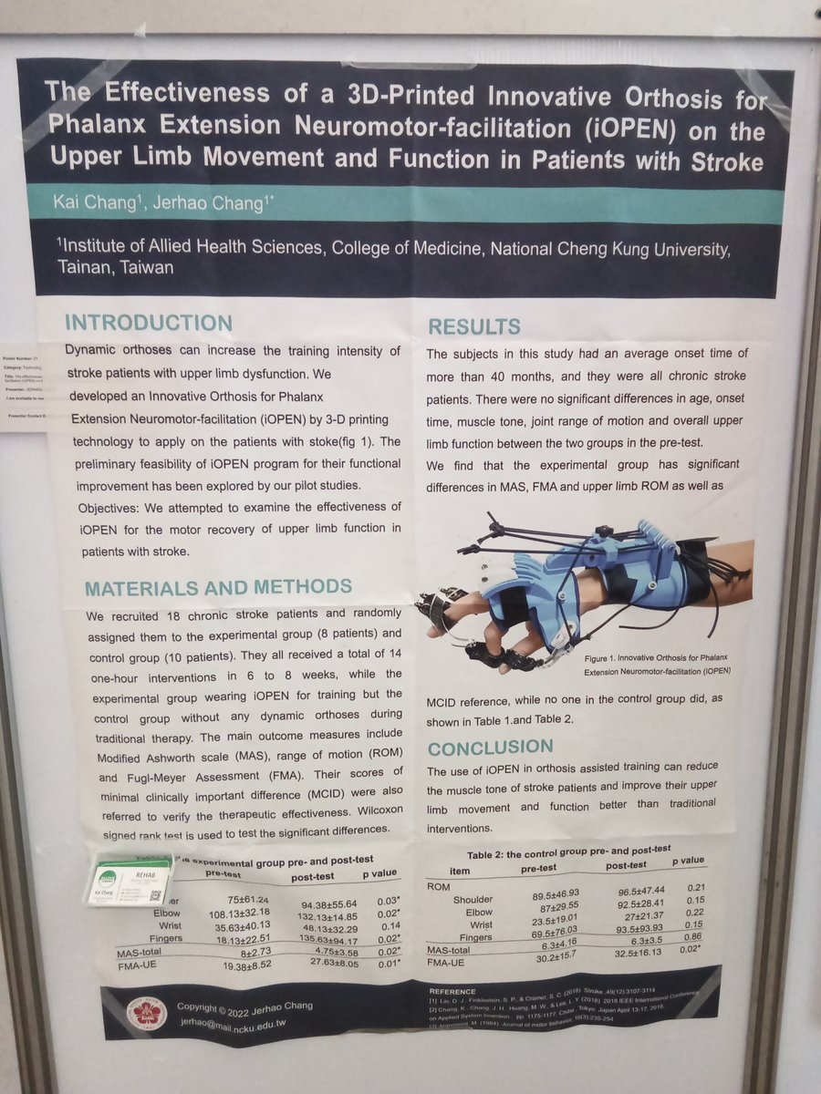 Posters from Paris #WFOT2022