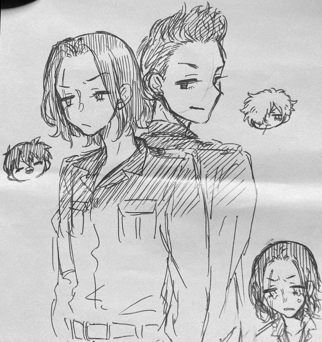 最近の落書き 