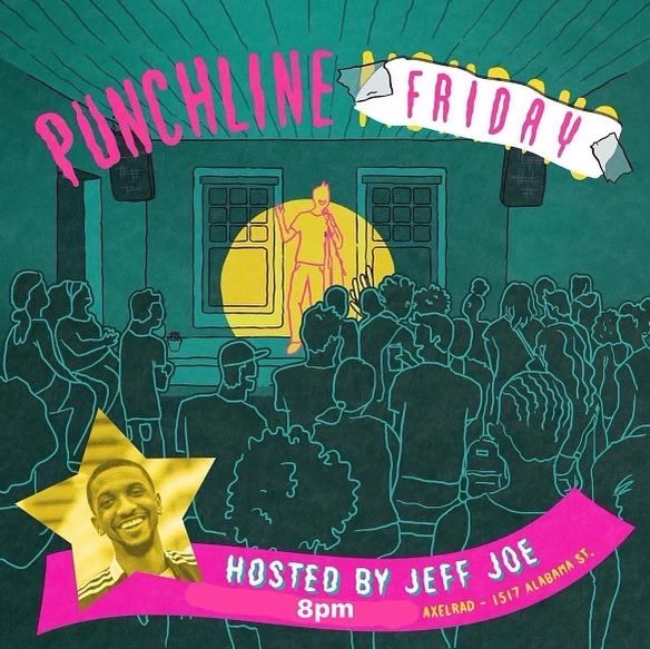 comicshawn's tweet photo. Free show tonight 8 pm @axelradhouston hosted by @suitejonez starring @prettyboyperla @dannyguerrero_ @netranetranetratx and yours truly. See u tonight for the free.99 https://t.co/H8InOAlaNU