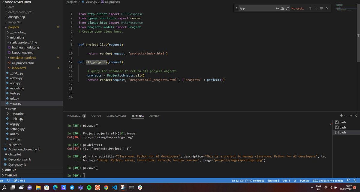 ClassroomAI's tweet image. We are making a django server to manage the classroom and we will teach how to make such a server for your projects in the classroom. Like a circular import 😊