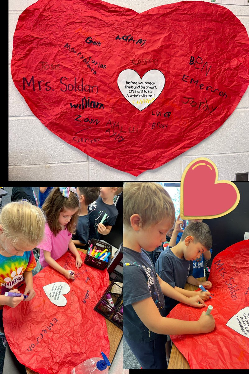 Think and be smart, it’s hard to fix a wrinkled heart. <a href="/ctlbulldogs/">Centennial School</a> #osd135