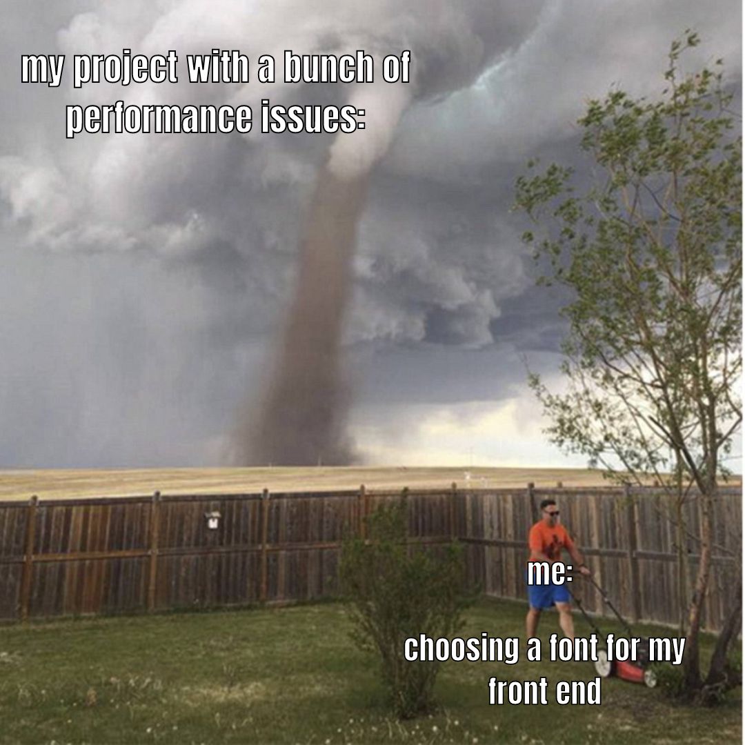 Picking the right font is always a high priority 💅 #memefriday #itmemes #techmemes #ithumor #techhumor