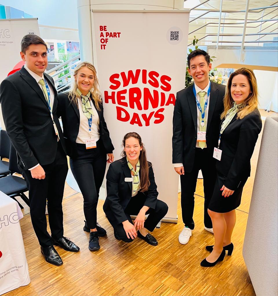 Congrex's tweet photo. Swiss Hernia Days 2022 at the great @CongressBasel, and a stylish evening event at #Sandoase.
Big hugs to our fantastic team onsite: Olivia, Alena, Benedict, Philip and Agnes. ๐
#Congrex - Knowing your conference is in good hands.
#Heimspiel #Basel #swissherniadays2022 https://t.co/EjcfvDgXY6