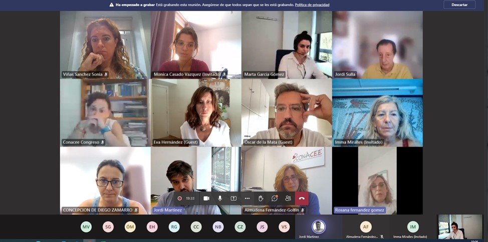 CONACEE's tweet photo. CONACEE y @IEF_org han organizado con éxito la primera reunión en España del Focus Group del proyecto #DisFinLit.

Han puesto en común conocimientos para formar a jóvenes con #discapacidad en finanzas y administración sostenibles #ErasmusPlus #Erasmus

👉https://t.co/jlkMc8vsjX https://t.co/SdOkXvuCr6