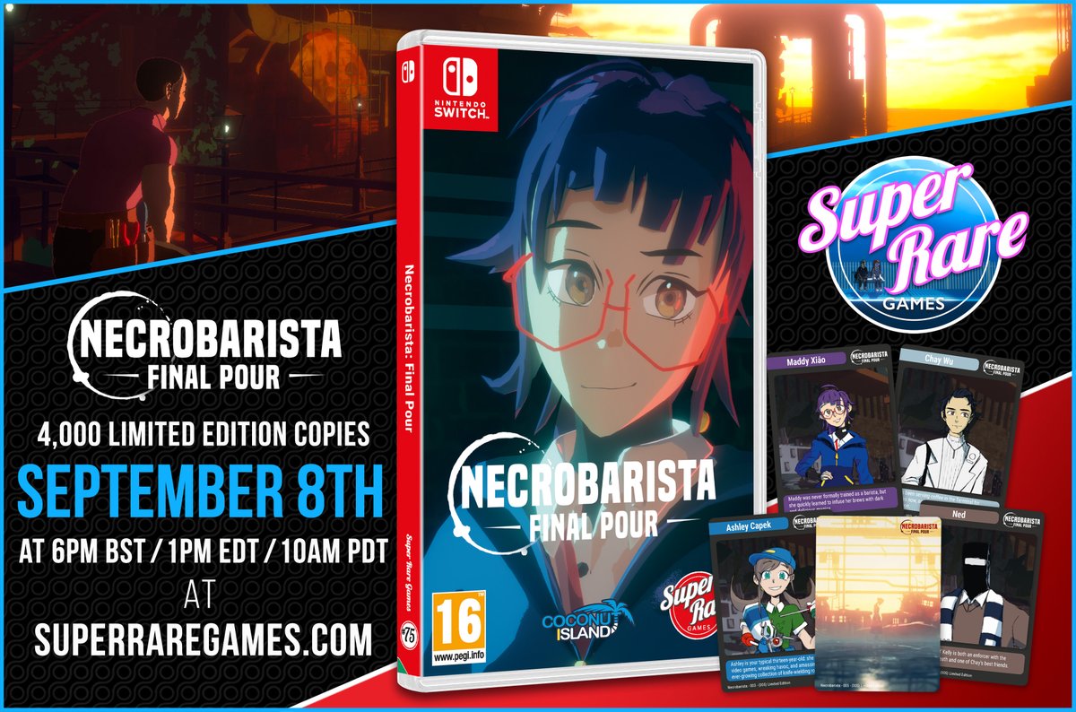 ROUTE 59!!! on Switch NOW!! 💀☕ tweet media