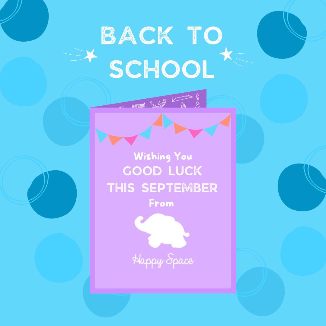 At Happy Space UK, we understand that starting a new school year can be a challenging time so we - @happyspaceuk 🐘 - are here to support you in and outside your studies. 👏
#backtoschool #studentmentalhealth #studentwellbeing
#mentalhealth #mentalwellbeing #mentalhealthawareness