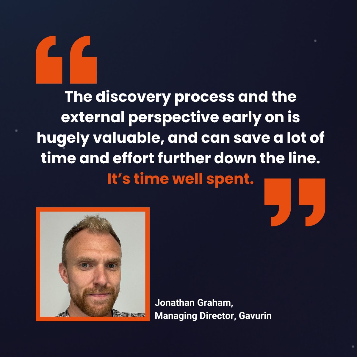 SynetecUK's tweet photo. Our discovery process is how we guarantee delivery yet there is a misconception that having a discovery means adding extra time and cost to the project.

This is not the case and the reality is the opposite as you end up saving time and money
 https://t.co/XI5oprOr7f https://t.co/mCxtVW1JoY