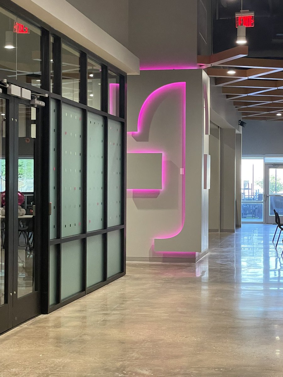 The <a href="/TMobile/">T-Mobile</a> glow up is real at our new CEC. That Friday Magenta Feeling…