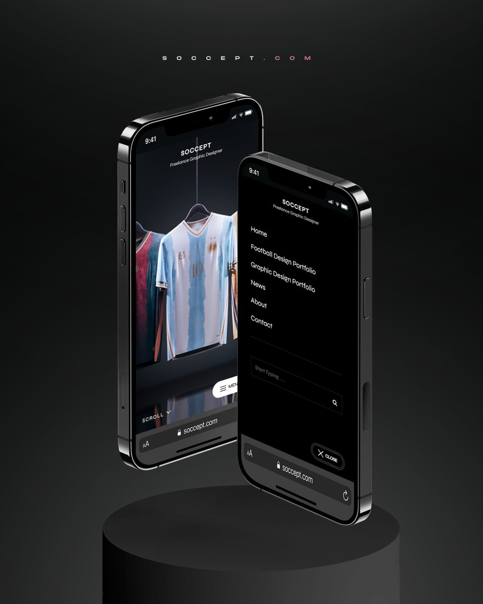 Finally I can unveil one of the things I've been working on this summer: finally my new website is available. Also, I'm open to any kind of work related to 3D football kits design. Thank you!

soccept.com