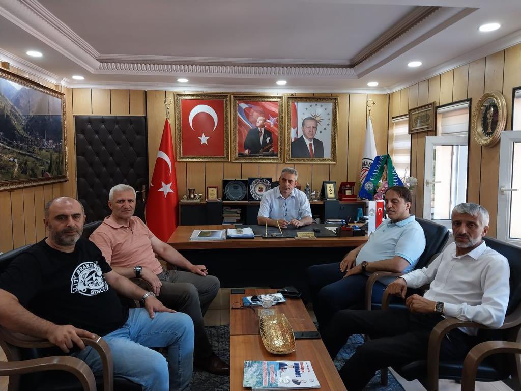 Rize’den Değerli Başkanlarımla kareler