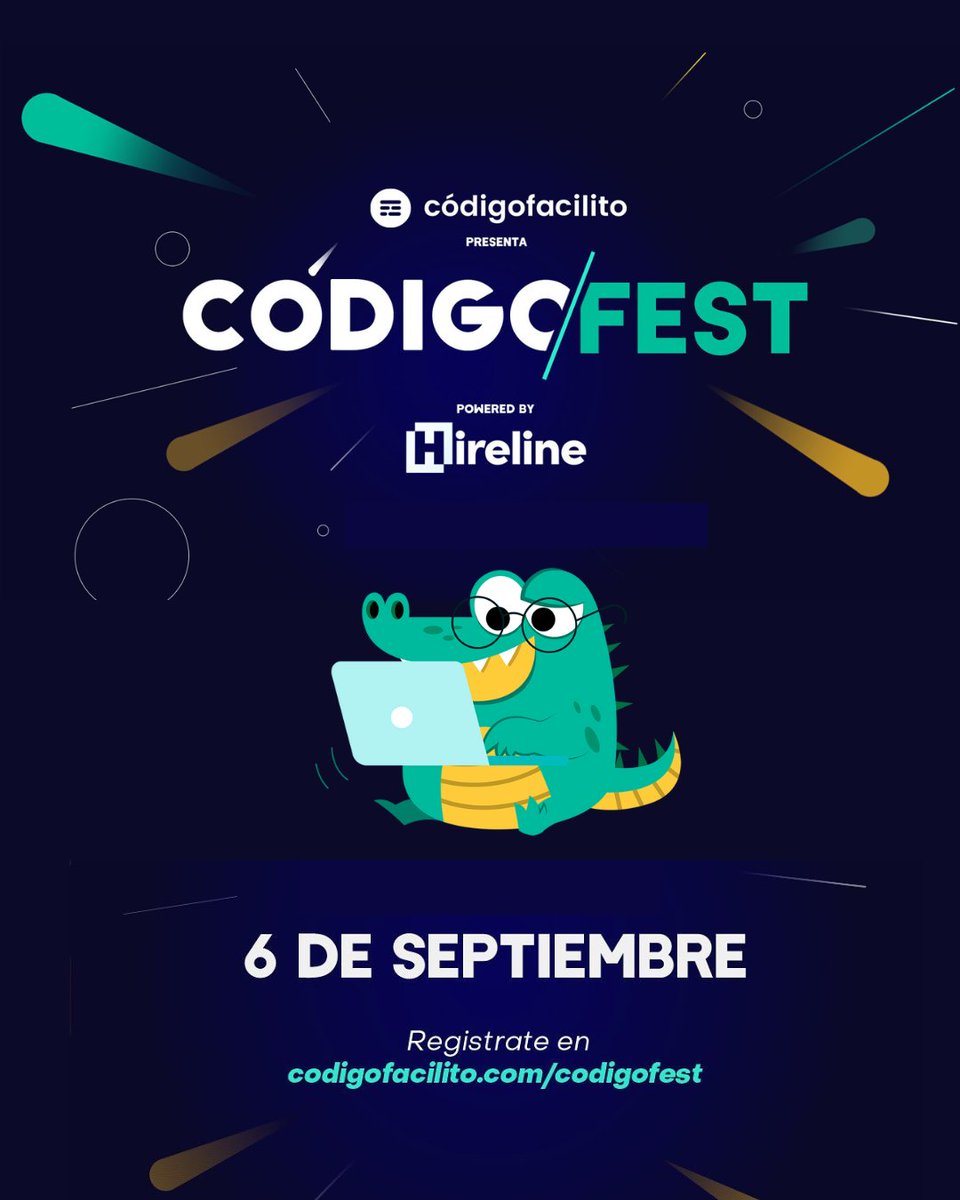 dennyperez18's tweet image. 📢¡Atención Comunidad!
Hay 3 conferencias tecnológicas geniales en el mes de septiembre que no te puedes perder:
💻En línea
🎟️Gratuitas
🗣️En Español
🎁Sorpresas
🐙octogatosconf.com
🧑💻miduconf.com
🐊codigofacilito.com/codigofest
#octogatosconf
#miduconf
#CÓDIGOFEST