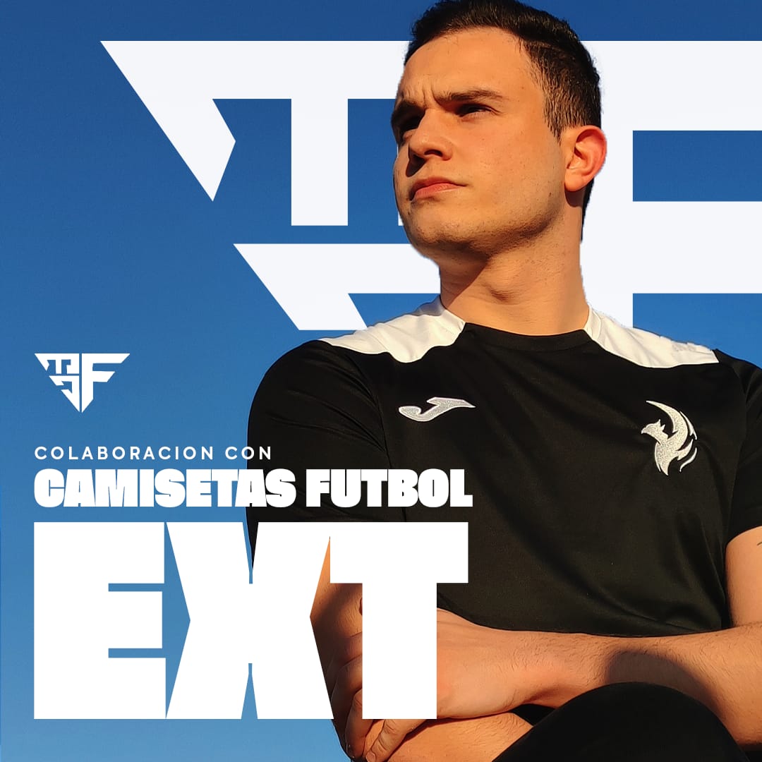 by_tonyh's tweet photo. Con la NUEVA TEMPORADA toca presentar nuevo sponsor! 🥳

Presentamos colaboración con @CamisetasFutEXT! Estaremos trabajando con ellos para traeros la mejor relación calidad-precio del mercado! 👕

Además, tendréis el código de "Tonyh" para descuentos del 20% en camisetas! 👑 https://t.co/uCemUTs8th