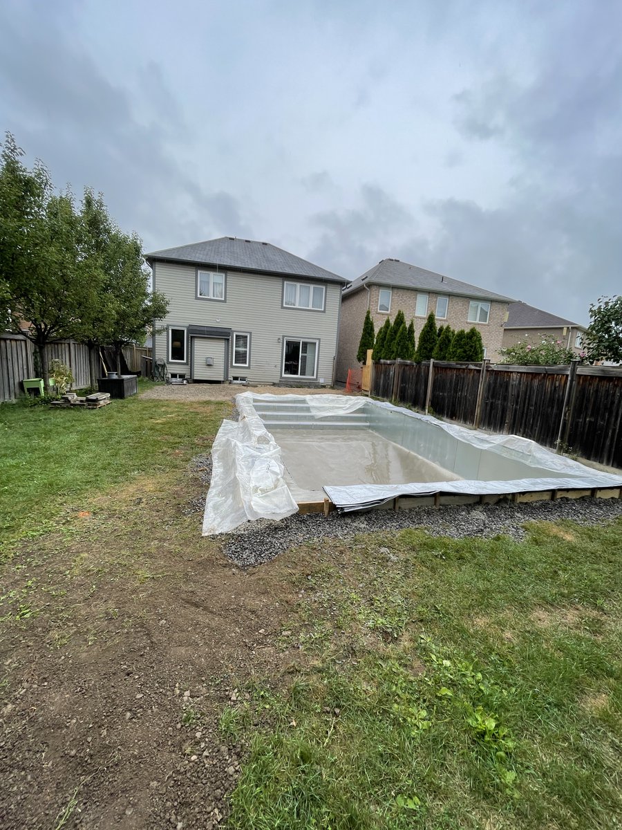 ECLOntario's tweet photo. Our next project is almost ready for us to work our magic. This project will consist of 100% Unilock Umbriano Grenada White slabs, copings and steps! Stay tuned.
Contact us at (416) 729-3606.
https://t.co/WNkyoaN5D2
#unilock #umbriano #steps #slabs #everchanginglandscape https://t.co/DaWPqCIAlr