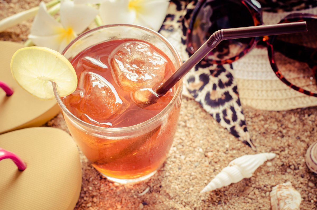 Not ready for pumpkin spice everything just yet. #itsstillsummer #icedtea