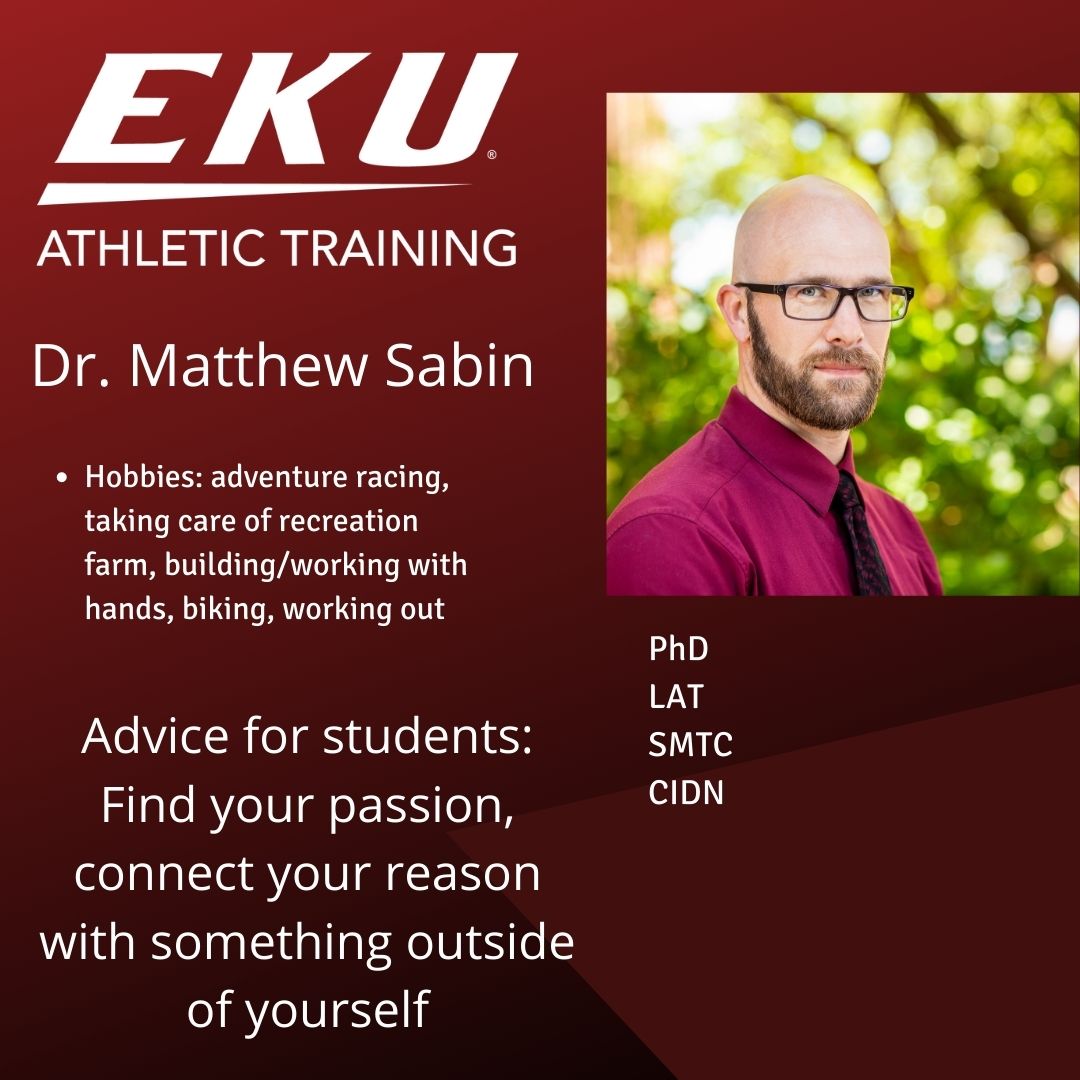 EKU Athletic Training Program tweet media