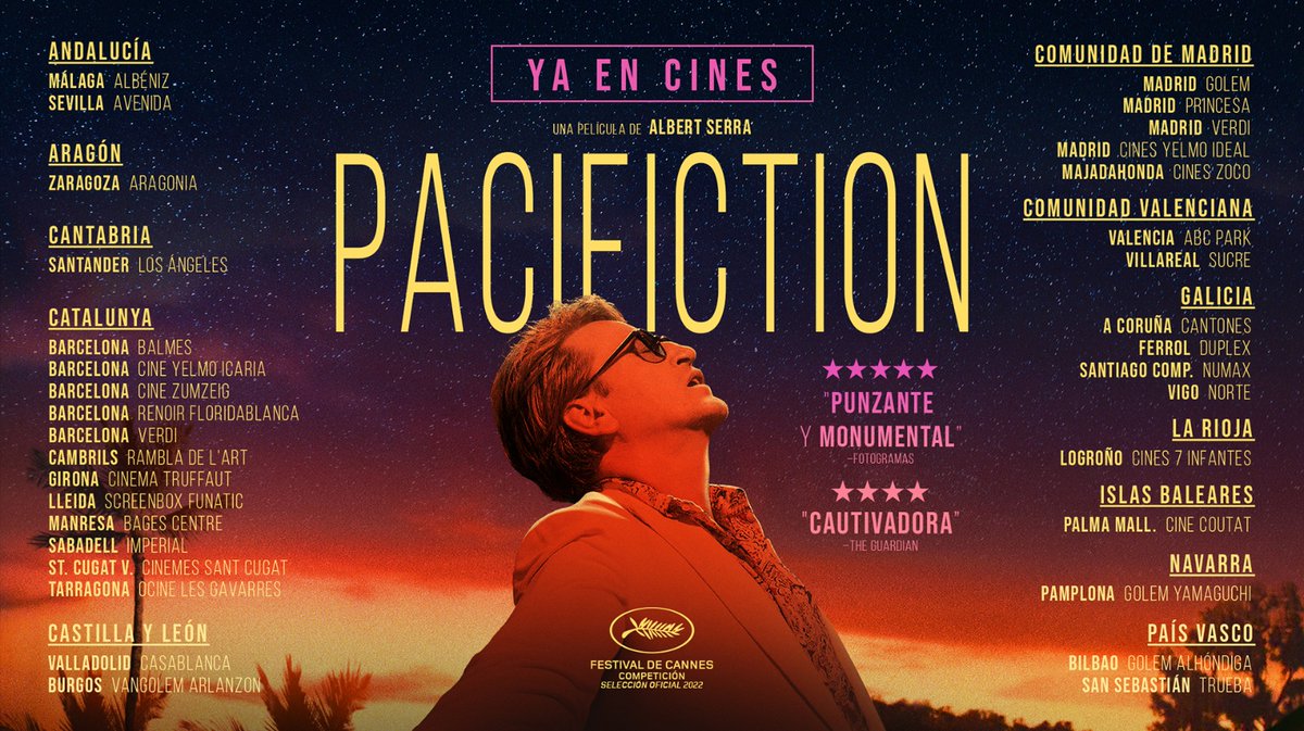 'Pacifiction' d'Albert Serra és una gran pel·lícula que val la pena veure en una sala de cinema.
