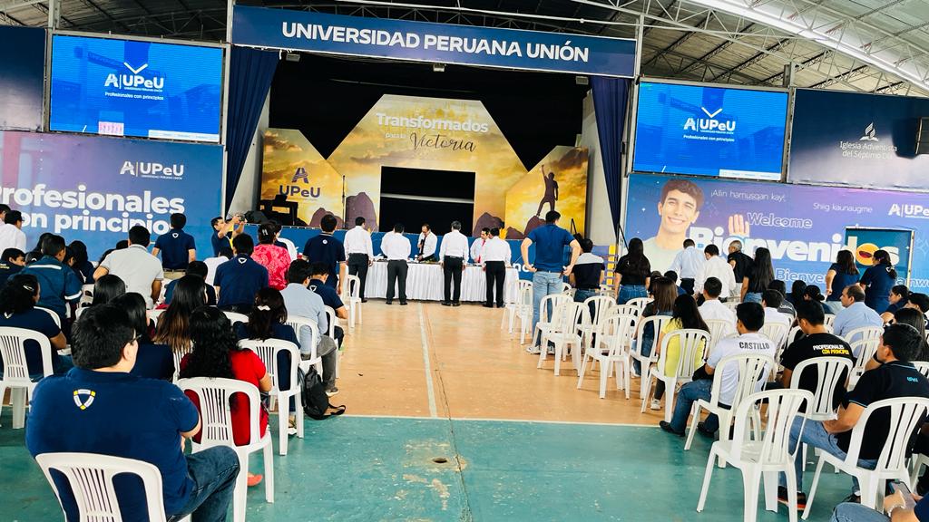 UPeU_Tarapoto's tweet photo. ¡Que buena noticia! 
El día de hoy toda la familia de la @UPeU_Tarapoto participó de una Santa Cena con el propósito de renovar su compromiso con Dios y prepararnos para el recibimiento de nuestros alumnos e inicio del ciclo académico 2022-2 
#Diosvaalfrente 🙏 #UPeUconprincipios https://t.co/PhbOdiBIOX
