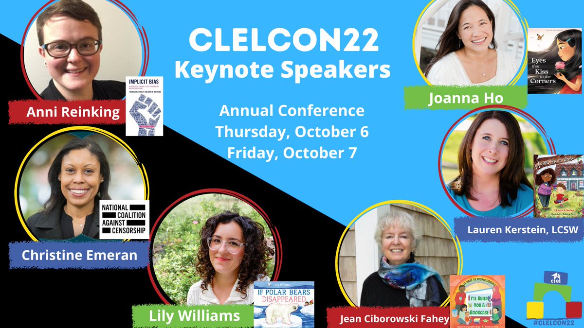This year CLEL is bringing you two days of virtual learning packed with panelists, keynote speakers, and presenters from across the country. Don't miss out! Learn more and register for the CLEL Virtual Conference October 6 &amp; 7 at clel.org  #CLELCON22