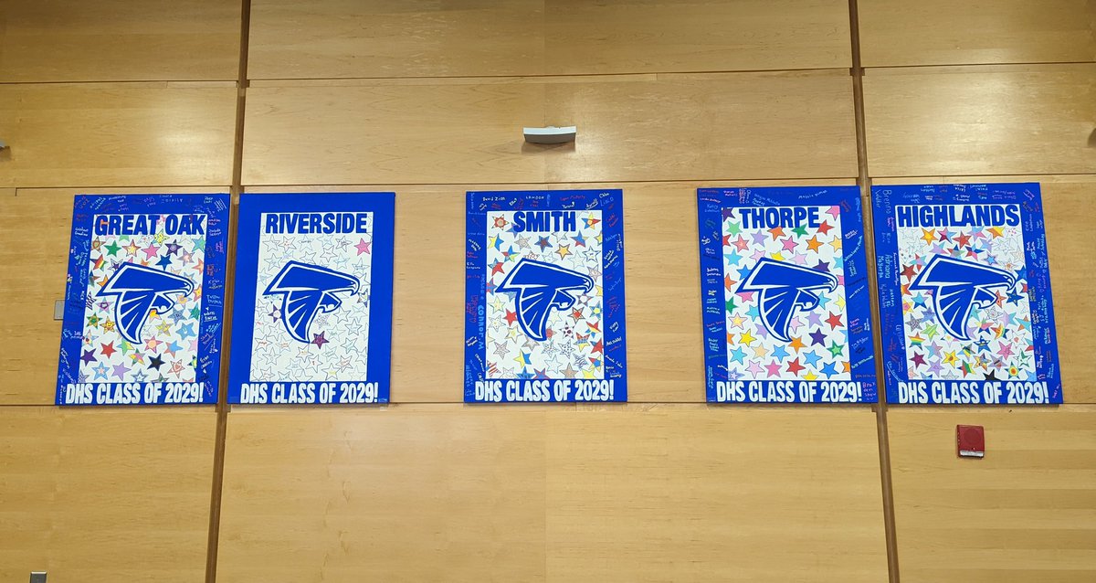 Excited for our new 6th graders!