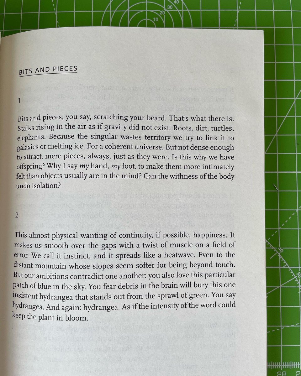 “Can the withness of the body undo isolation?” Rosmarie Waldrop knows. 

Another book bought because of a wonderful conversation from <a href="/DavidNaimon/">(((David Naimon)))</a> on Between The Covers. I recommend both.