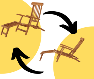 Why not treat yourself to one of our BEST sellers?! Our Toddington Steam Chair is the perfect way to relax in your garden! Order yours here: zcu.io/gHYB. Tag us! #CotswoldTeak