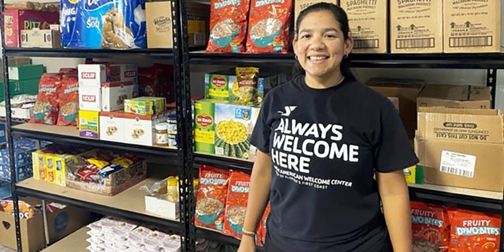 Bedimar &amp; her family left everything they had ever known behind when they immigrated to the U.S. They were grateful to find a community of belonging at the <a href="/FirstCoastYMCA/">First Coast YMCA</a> New American Welcome Center. Read her story &amp; learn more about #WelcomingWeek.

bit.ly/3cMcXNc