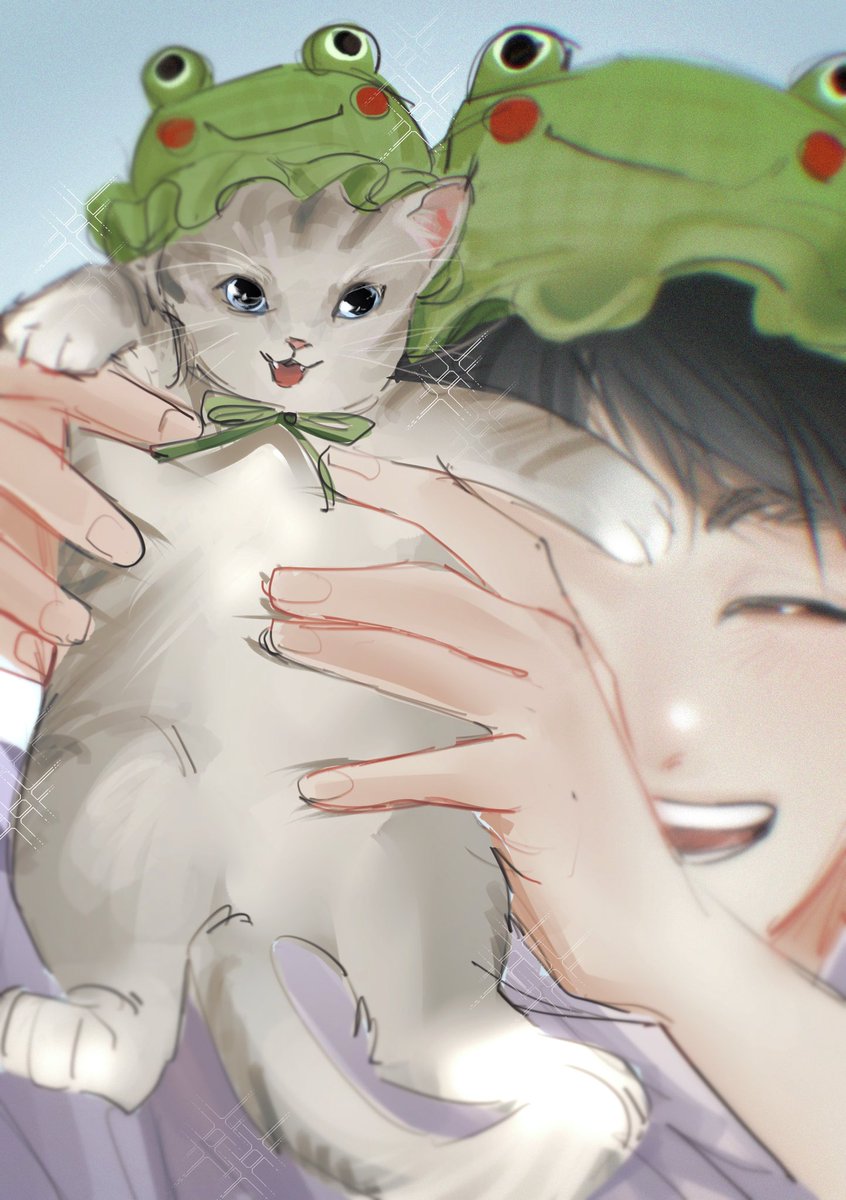atiruj_dr's tweet photo. 🐸ชาเขียว!
คุณป้าข้างบ้านซื้อมาฝากล่ะ น่ารักเนอะ✨ https://t.co/sCCcMHWttr