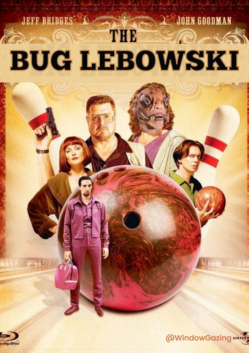 The Bug Lebowski: Advertise films with 1 letter changed in their title ahead of tomorrow’s #NationalCinemaDay with 
<a href="/Cineworld/">Cineworld</a> #OMBMovieChallenge
<a href="/OneMinuteBriefs/">One Minute Briefs ⏱️</a>