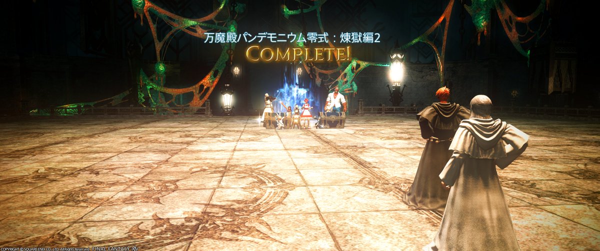 yamimint833's tweet image. 2層クリア！
頭痛い＞＜
#FF14 #FF14SS #ClassZero