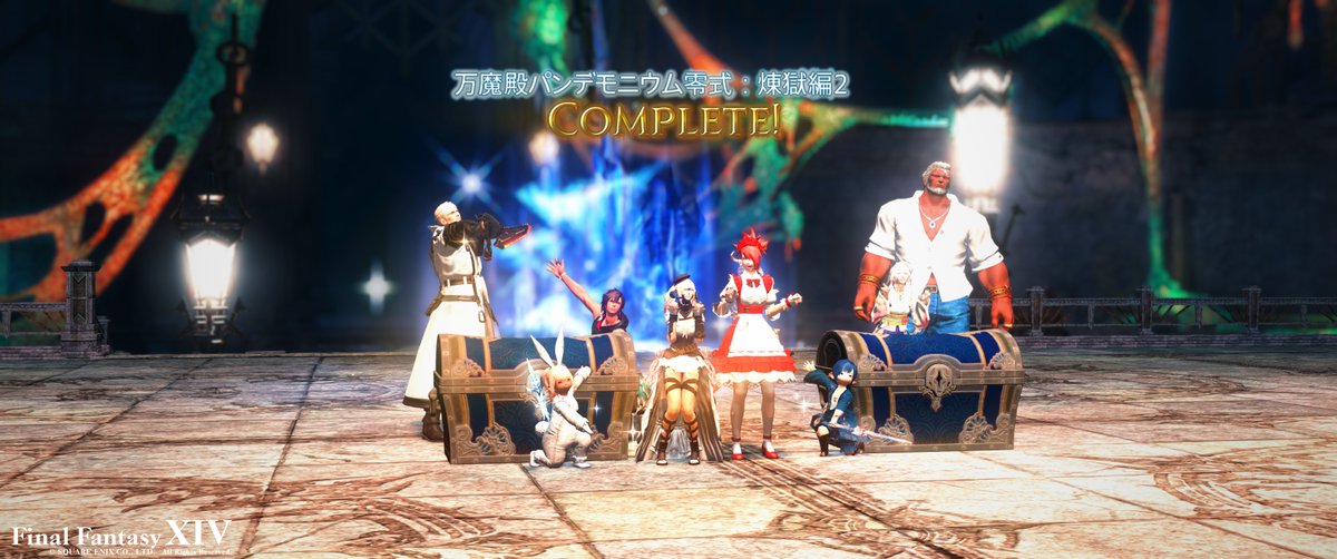 yamimint833's tweet image. 2層クリア！
頭痛い＞＜
#FF14 #FF14SS #ClassZero