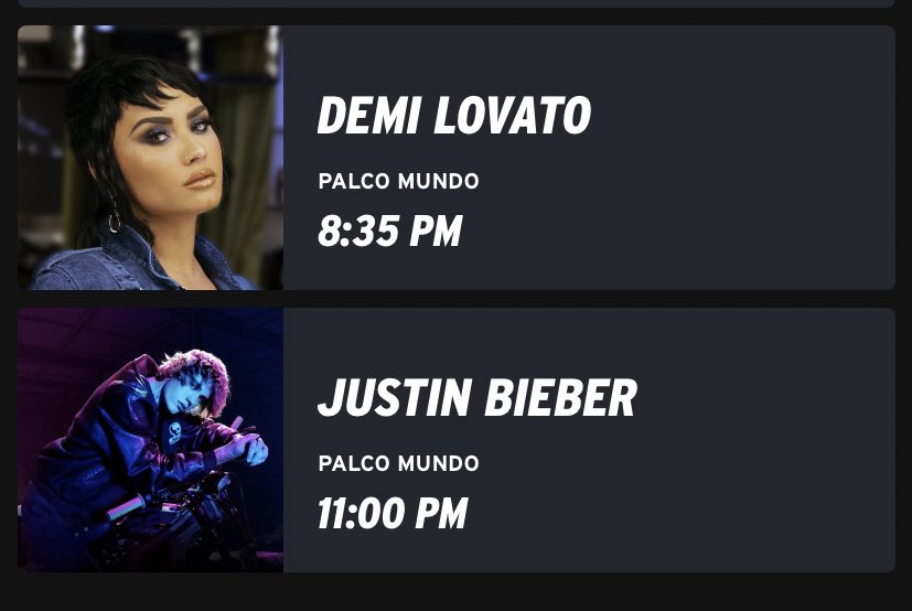 biebersmaniabr's tweet image. 🚨 ATENÇÃO! Horário do Justin Bieber no Rock In Rio 2022 foi alterado.