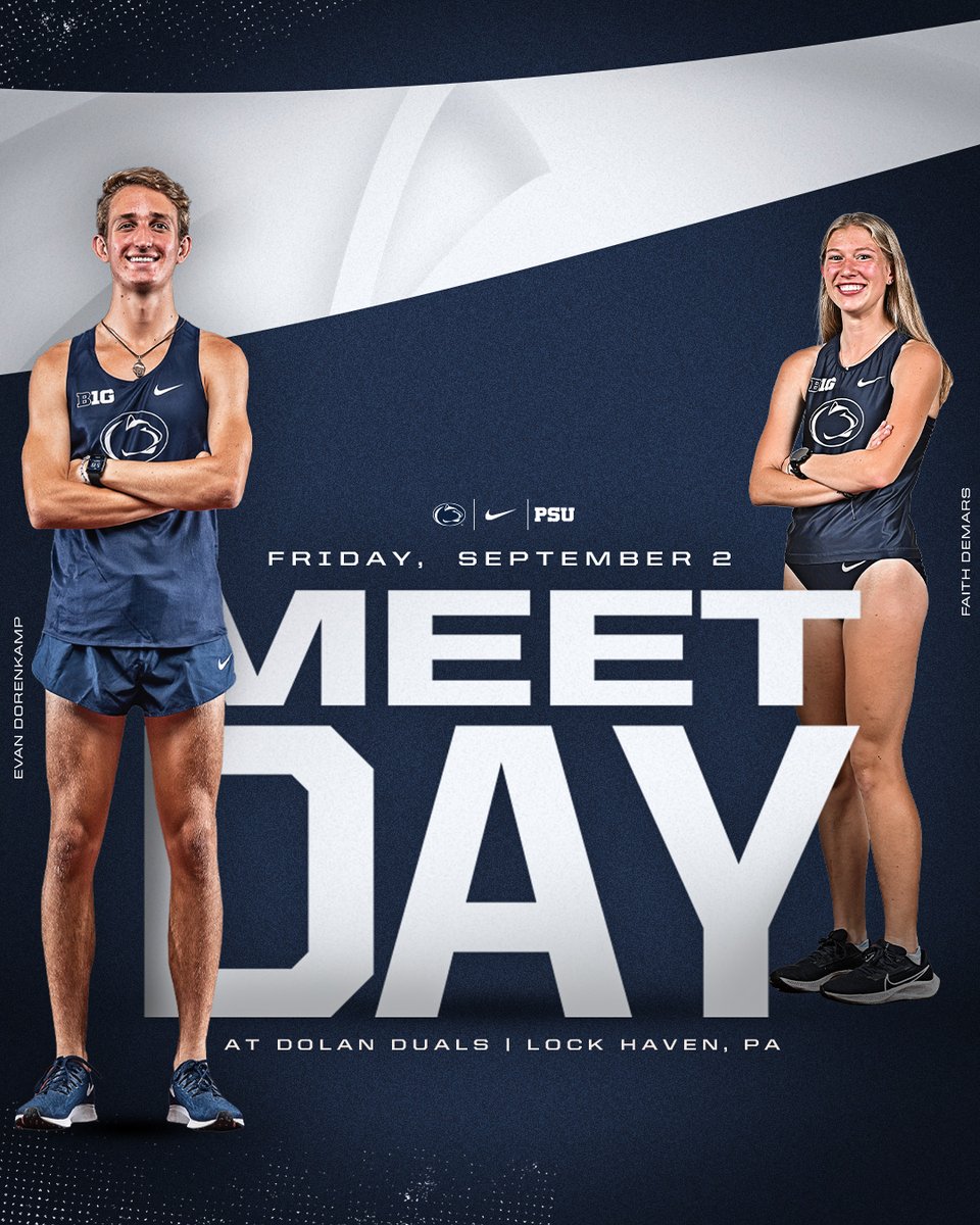 PennStateTFXC's tweet photo. Music to our ears...It's MEET DAY! 🎶

📌: Lock Haven | Dolan Duals
🕕: 6 p.m.

#WeAre https://t.co/ExAffPhLdl