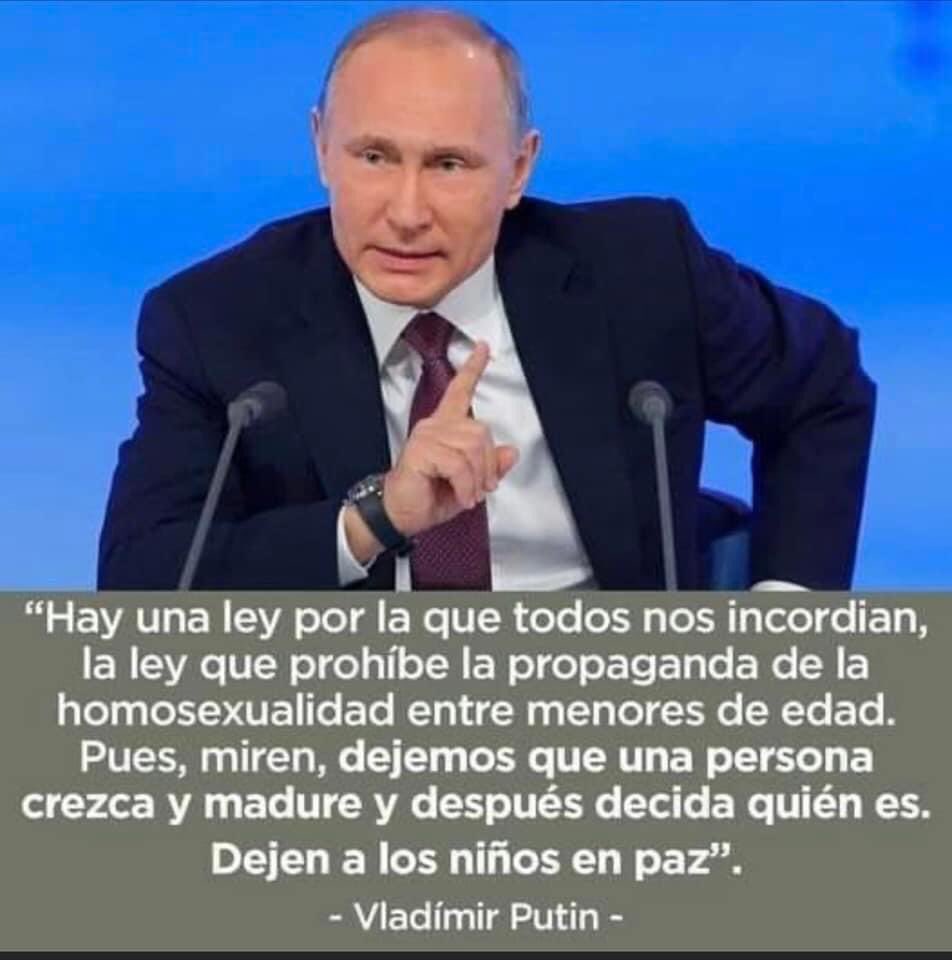 lIlIllIIl00lI0l's tweet photo. Mis respetos para Vladimir Putin.

Y mis respetos a tod@s… https://t.co/udPunHtuca