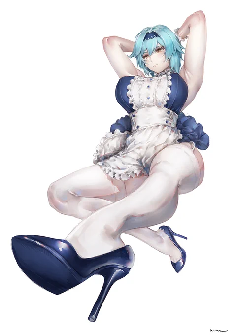 Maid Euladaily painting practice  