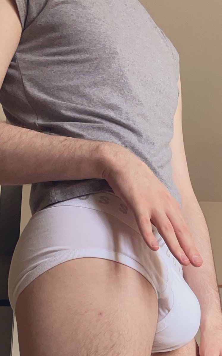 Showing off that bulge 🩲