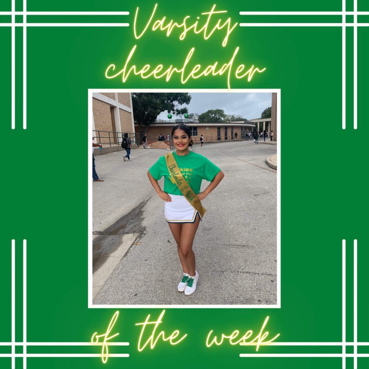 HolmesHSCheer's tweet photo. Congratulations to our Varsity cheerleader of the week, Co-Captain Angel Lu!
Angel Lu always gives her best and sets the example for her team both in school and practice.
We are so proud of you!
#nisdIgnited #huskynation #Holmescheer https://t.co/LTcLVtt8z5