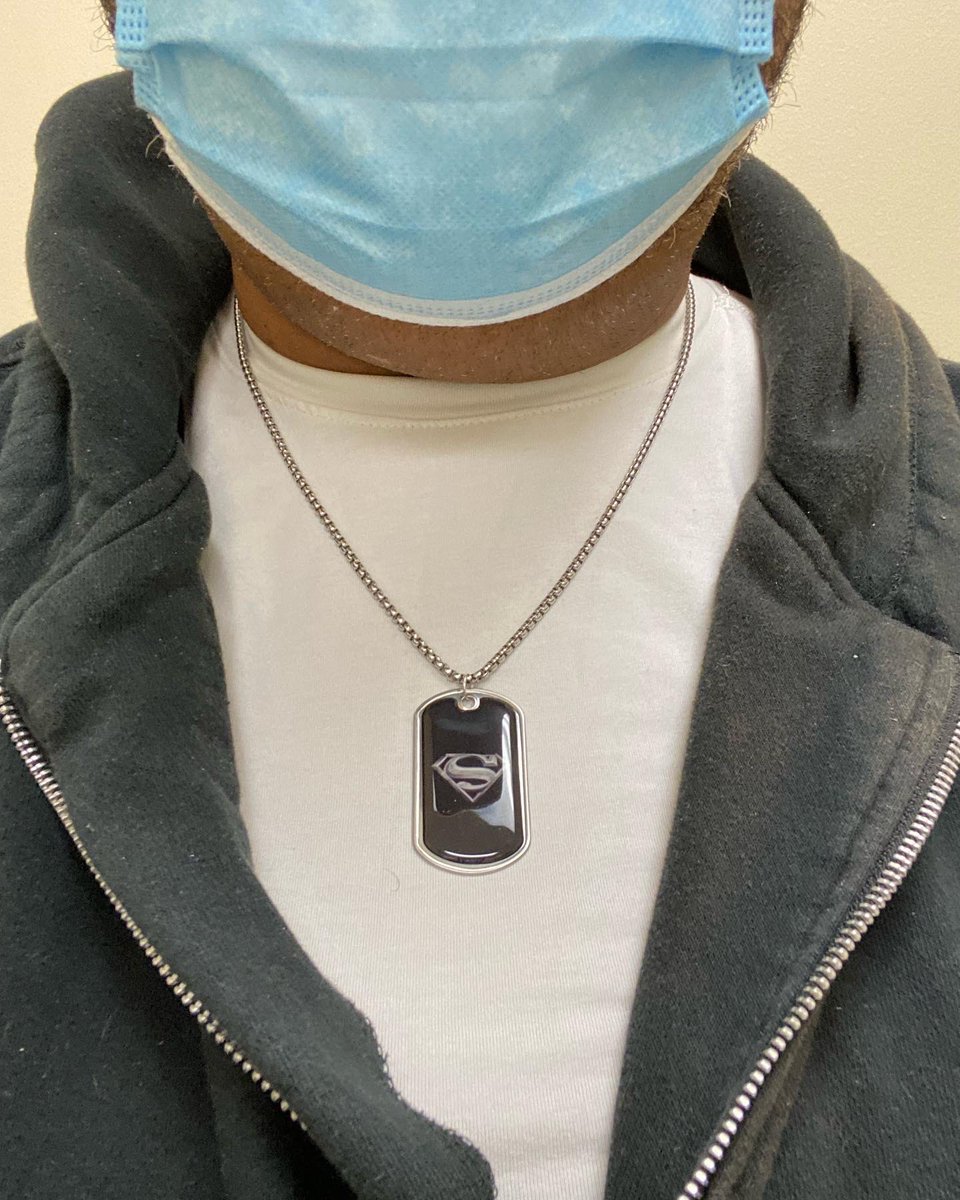 SETStraining's tweet photo. “Nothing but a Chemo party” New dog tag and New Chucks https://t.co/8SdRCojDDi