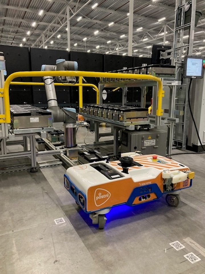 Dank #JohantenBrinke <a href="/PostNL/">PostNL</a> voor de ontvangst van Weth <a href="/EllieEggengoor/">Ellie Eggengoor</a> &amp; Hoofd Ruimtelijk Domein Jacqueline Pleiter bij sorteercentrum kleine pakketten op bedrijvenpark #HetKlooster. In het centrum wordt op innovatieve wijze gewerkt om pakketjes snel op hun bestemming te krijgen