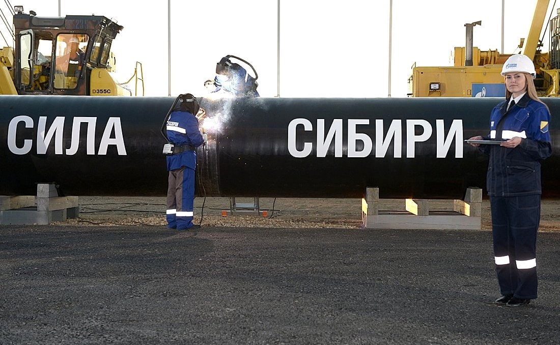 RussianOilGas's tweet photo. https://t.co/zcXUqiQoXo Растет экспорт газа в Китай по газопроводу «Сила Сибири» в рамках двустороннего долгосрочного контракта между «Газпромом» и CNPC: с начала года он увеличился на 60%. https://t.co/XuJHENgwOG