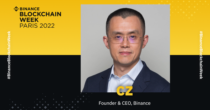 binance's tweet photo. Got a question for @cz_binance?
 
CZ will be answering all of your questions in an AMA on Day 2 of #BinanceBlockchainWeek Paris!
 
Drop your questions below ⤵️