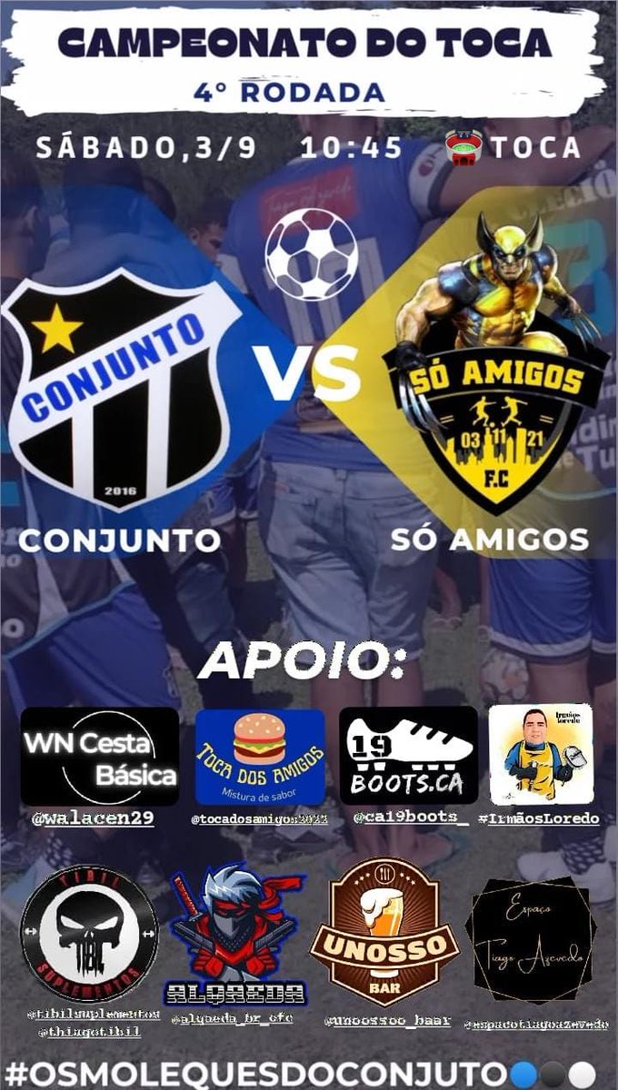 c_conjunto's tweet photo. Amanhã a tropa vai com tudo.
Aqui é Conjunto! https://t.co/HDoqawzzOd