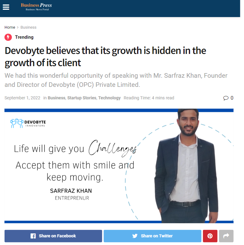 devobyte's tweet photo. We thank UAE Times Team for covering about our company. You can read the complete story using the below link
https://t.co/7yV1jKaiFx

#PressRelease #NewsAgency #Devobyte #BusinessPress https://t.co/Vq6GrNiTw2