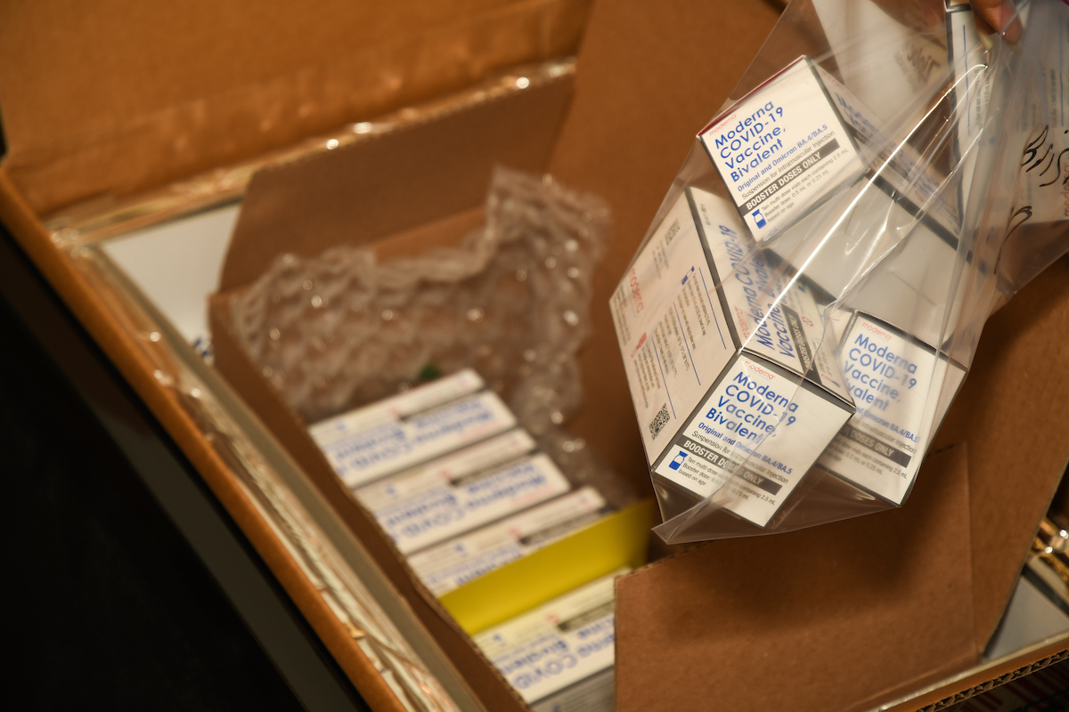 CHCConnecticut's tweet photo. We have received the updated #COVID19 booster for adults! Details on availability and how to schedule an appointment will be coming soon - stay tuned! https://t.co/x5fmQ8leh3