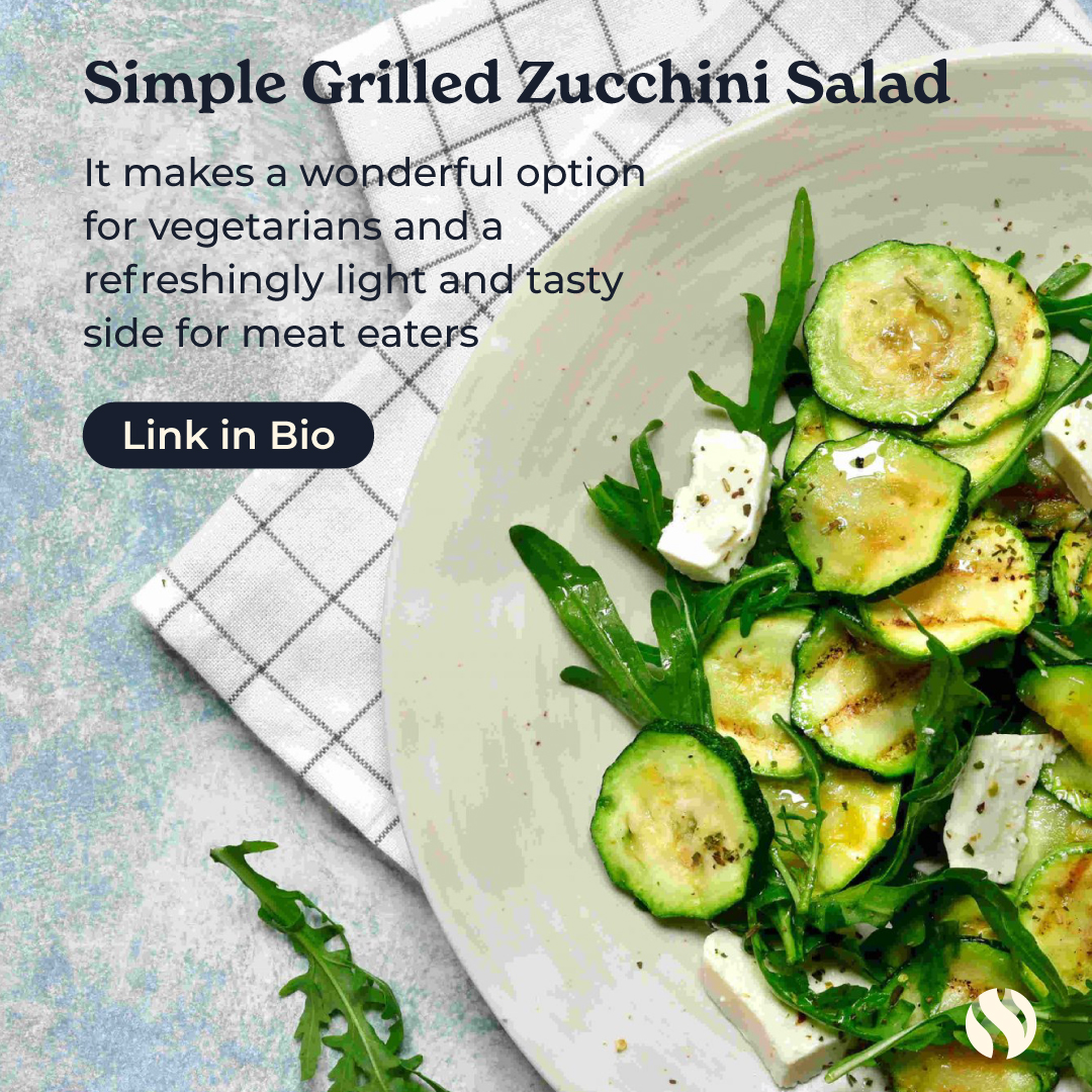 FoodMarble's tweet photo. Simple &amp; Delicious 😋 This grilled zucchini salad is a super tasty dish, packed full of flavor and color 🥗🥒 Not to mention it's low FODMAP 🤭

Enjoy alone or as a fresh side salad. We love it and we think you will too 💚💚 

https://t.co/I8fM1c9lTK

#RecipeOfTheDay #Cooking https://t.co/LBe5vkaFhB