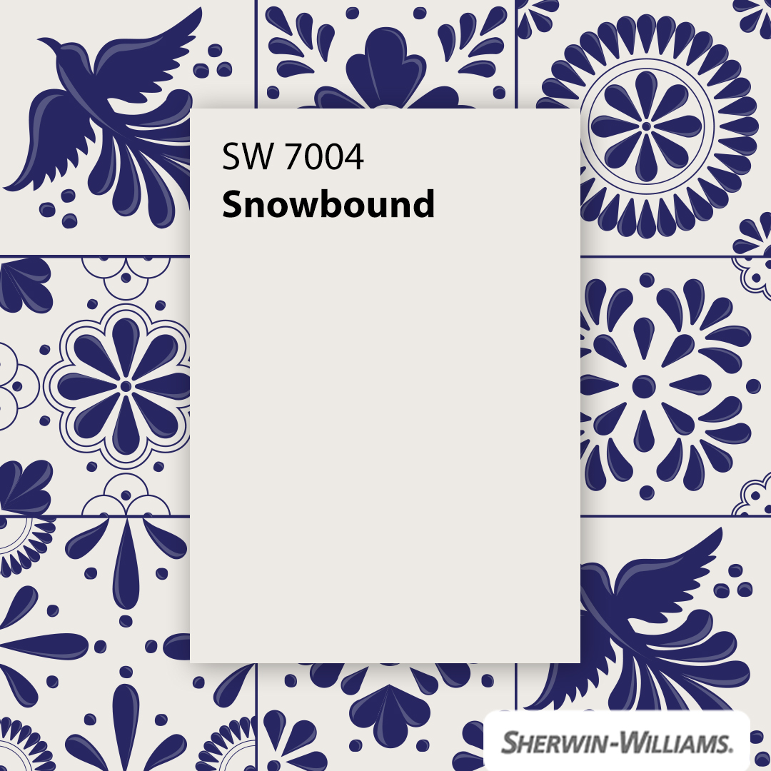 Es momento de darle un toque clásico a tus espacios, conoce nuestro elegante color del mes Snowbound SW 7004 🤍​
#SherwinWilliamsMéxico​
#ColorDelMes