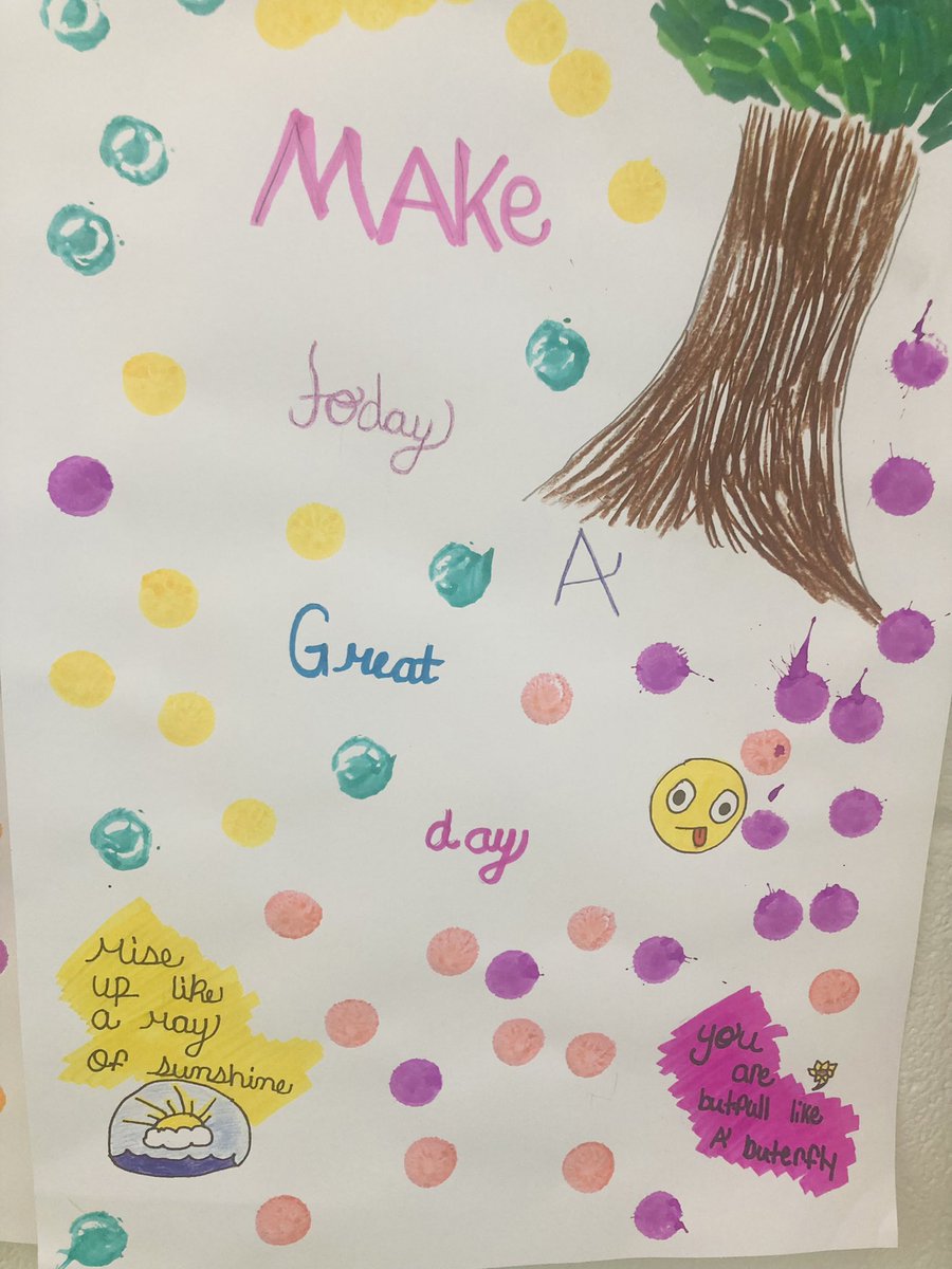 Fridays are made for Positivity!! These amazing &amp; artistic <a href="/WGESdragons/">Walnut Grove ES</a> create a culture of compassion along our hallways!! “You Are A Dragon - So Make It Happen!!” I see this being a future Dragon quote!! #InspireExcellence