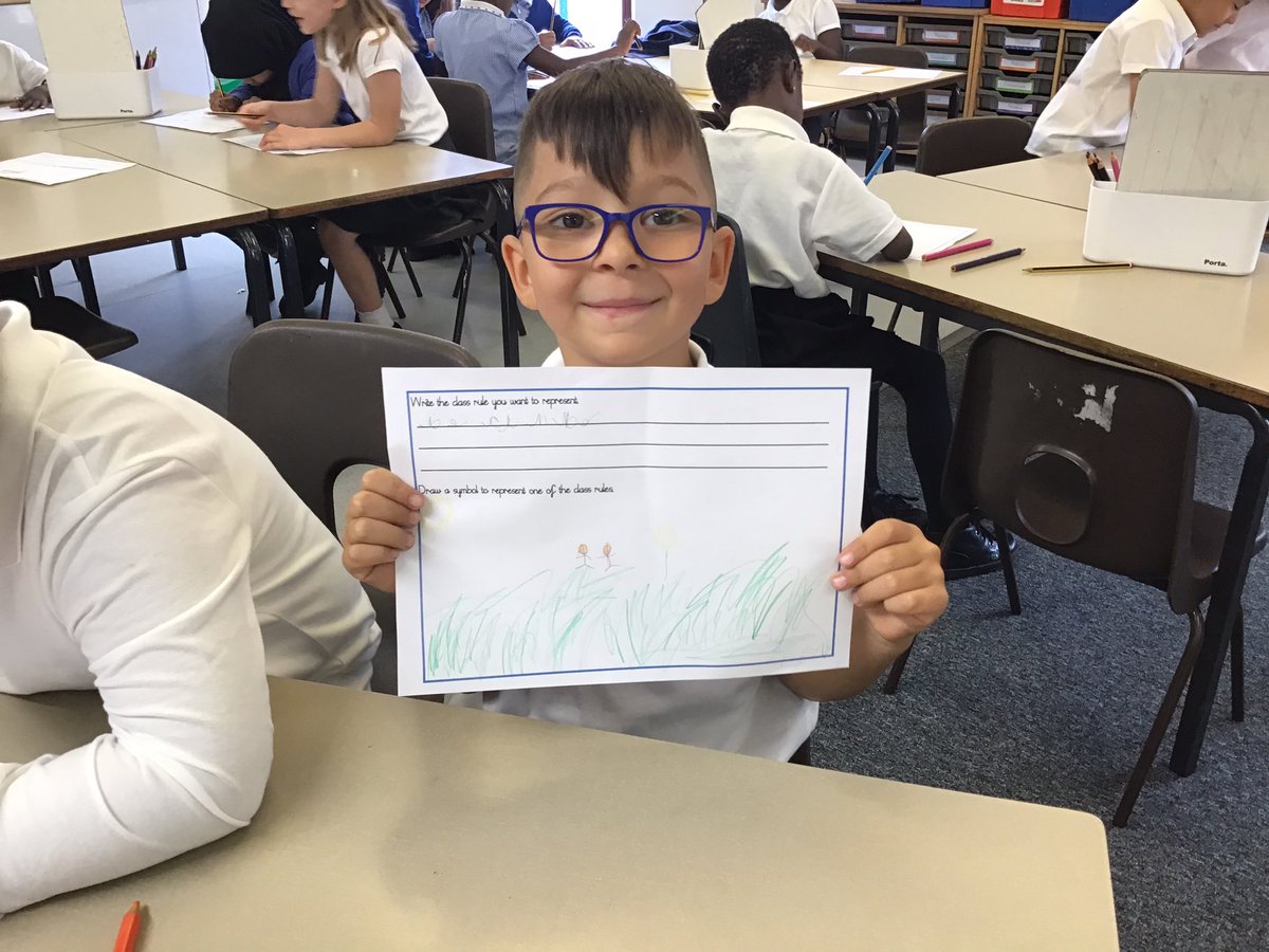 Fosse_TMET's tweet photo. Year 2 this afternoon have thought about signs and gestures to go alongside our class rules #fmphse #kindness https://t.co/LblXIfOmzK
