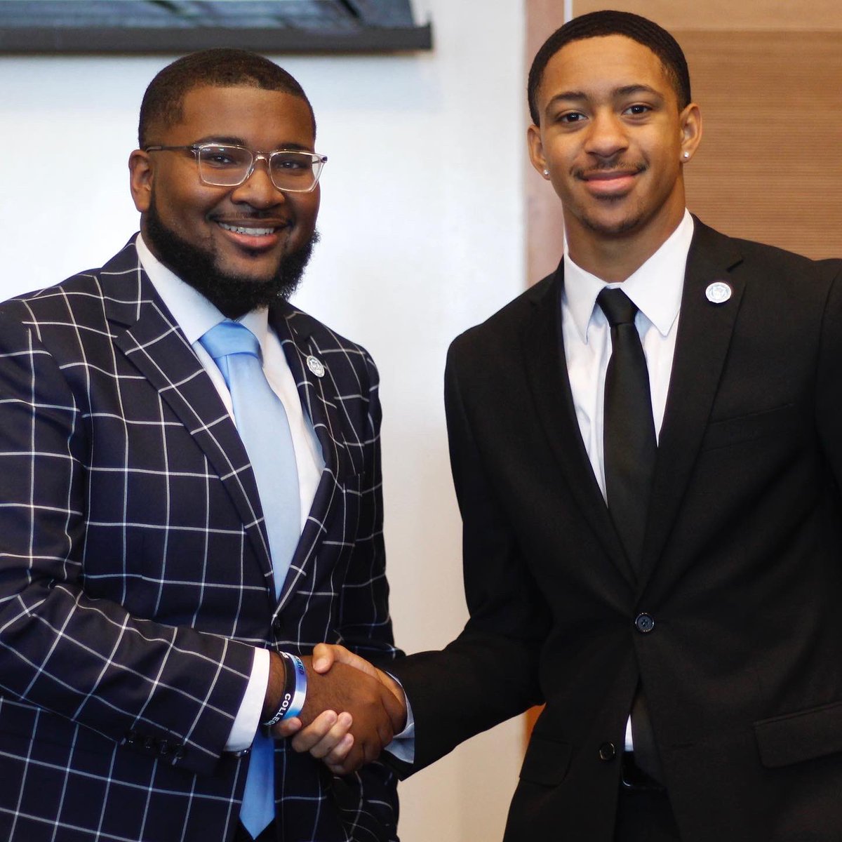 iam_michai's tweet photo. HISTORY: I was sworn in yesterday, as the FIRST SGA Chief of Staff in MTSU History. MT, Letโs Get to Work๐ #iamTrueBlue https://t.co/auEGQoOVl1